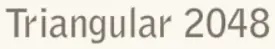 Triangular 2048 logo