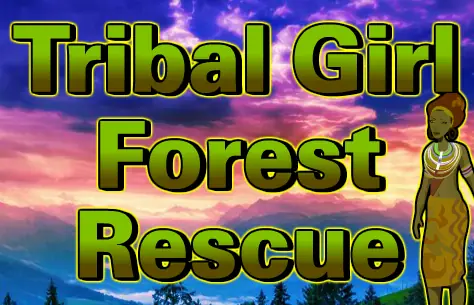 Tribal Girl Forest Rescue logo