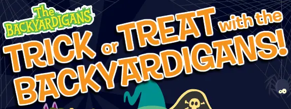 Trick or Treat with the Backyardigans logo