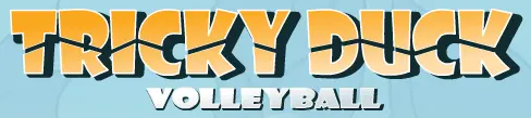 Tricky Duck Volleyball logo