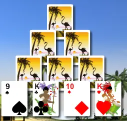 Tripeaks Bahamas Solitaire logo