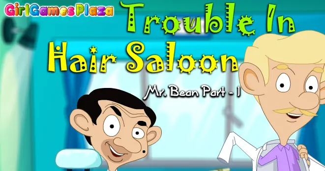Trouble In Hair Saloon: Mr. Bean Part-1 logo