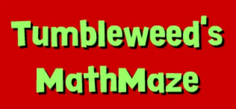 Tumbleweed's MathMaze logo