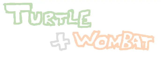Turtle and Wombat logo