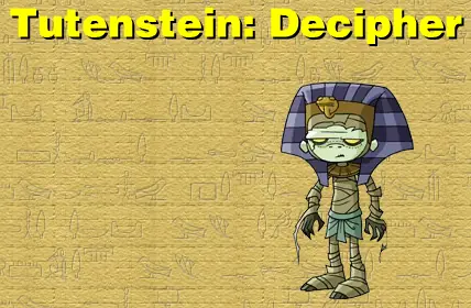 Tutenstein: Decipher logo