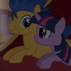 Twilight and Flash Sentry [Interactive] logo