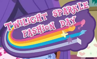 Twilight Sparkle Fashion Day logo