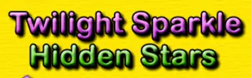 Twilight Sparkle Hidden Stars logo