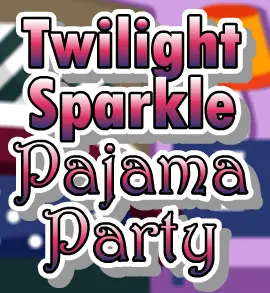 Twilight Sparkle Pajama Party logo