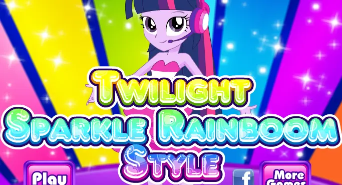 Twilight Sparkle Rainboom Style logo