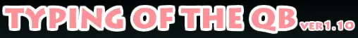 TYPING OF THE QB logo