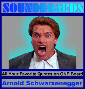 Ultimate Arnie Soundboard logo
