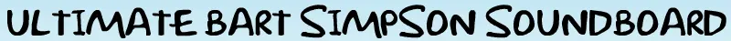 Ultimate Bart Simpson Soundboard logo