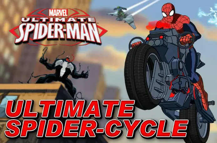 Ultimate Spider-Man: Ultimate Spider-Cycle logo