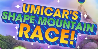 Umicar's Shape Mountain Race! logo