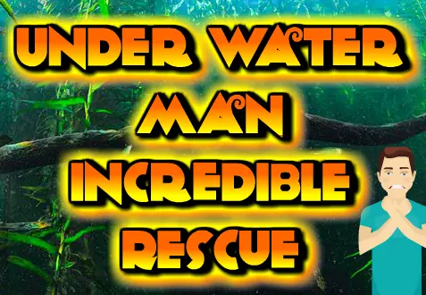 Underwater Man Incredible Rescue logo