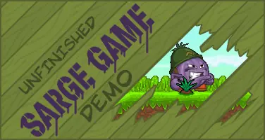 Unfinished Sarge Game Demo logo