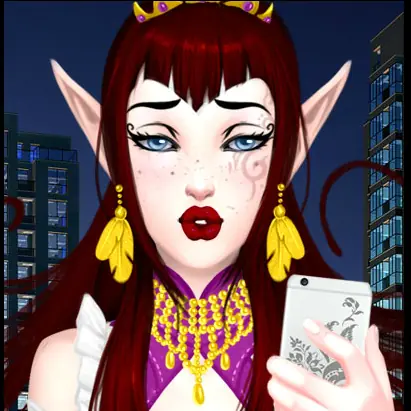 ♥ Urban Elf dress up game ♥ logo