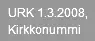 URK 1.3.2008, Kirkkonummi logo