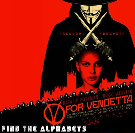 V for Vendetta - Find the Alphabets logo