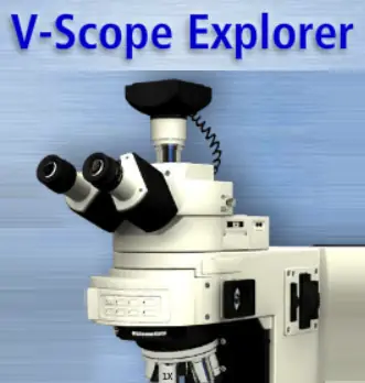 V-Scope Explorer logo
