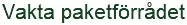 Vakta paketförrådet logo