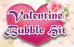 Valentine Bubble Hit logo