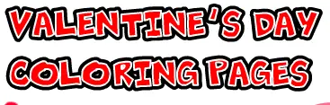 Valentine Day's Coloring Pages logo