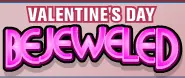 Valentine's Day Bejeweled logo