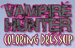 Vampire Hunter Coloring Dressup logo