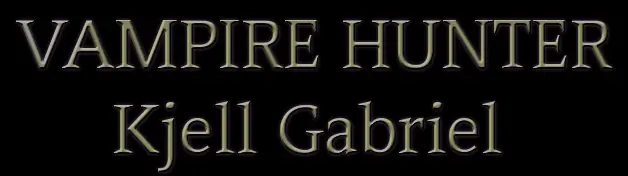 Vampire Hunter Kjell Gabriel logo