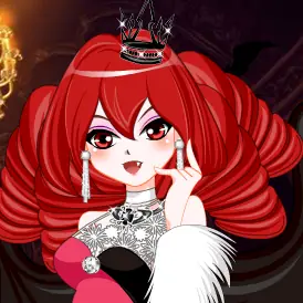 Vampire Queen Dress Design logo