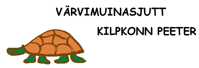 Värvimuinasjutt Kilpkonn Peeter logo