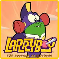 Veggietales Larryboy The Cartoon Adventures logo