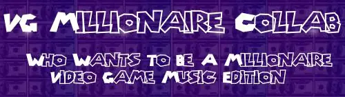 VG Millionaire Collab: Who Wants to be a Millionaire Video Game Music Edition logo
