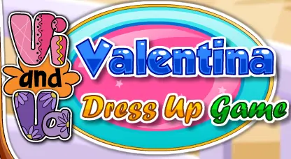 Vi and Va: Valentina Dress Up Game logo