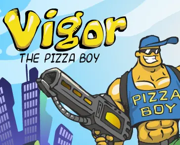 Vigor the Pizza Boy logo