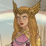 Viking Woman logo