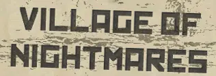 Village of Nightmares logo