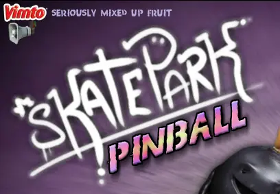 Vimto: Skate Park Pinball logo