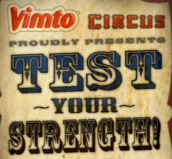 Vimto: Test your Strength! logo