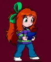 Vivian James' Metroid Loop logo