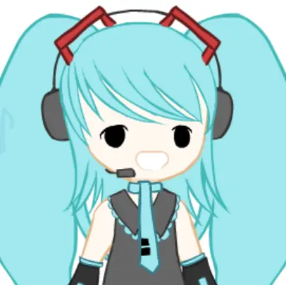 Vocaloid chibi maker logo