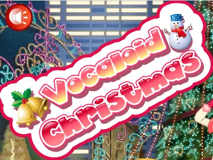 Vocaloid Christmas logo