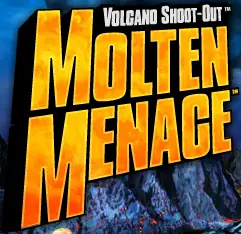 Volcano Shoot-Out Molten Menace logo