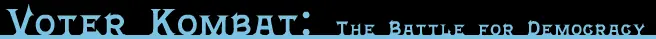 Voter Kombat logo
