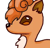 Vulpix dress up game! logo