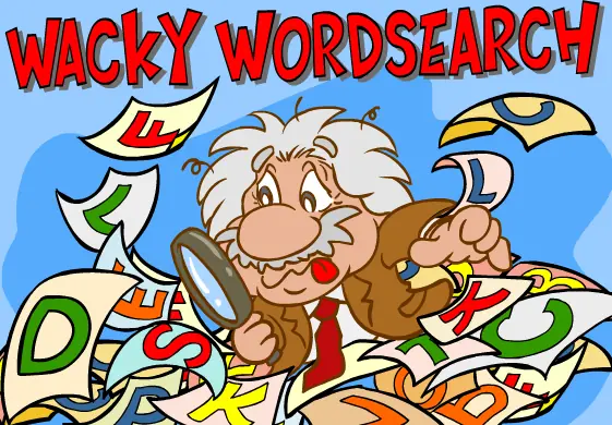 Wacky Wordsearch logo