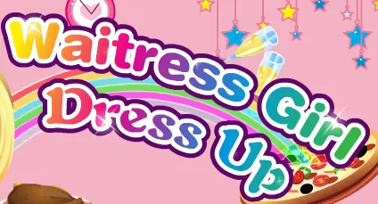 Waitress Girl Dress Up logo