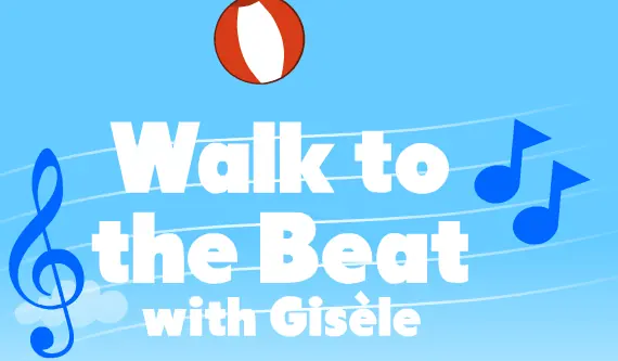 Walk to the Beat with Gisèle logo